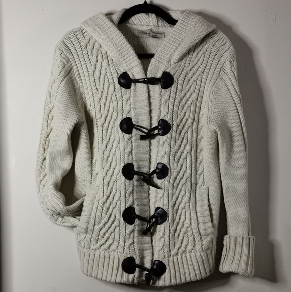 Horn Button Cardigan Sweater - Picture 2 of 11